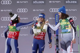 Первый слалом-гигант Кубка мира выиграла итальянка Марта Бассино, Катя Ткаченко - 18-я