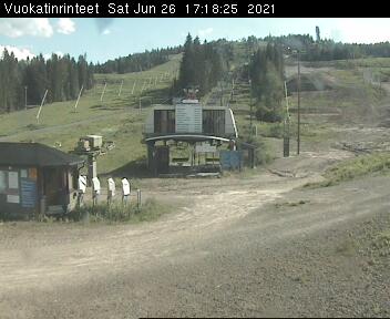Веб-камера на склоне Vuokatti, Финляндия