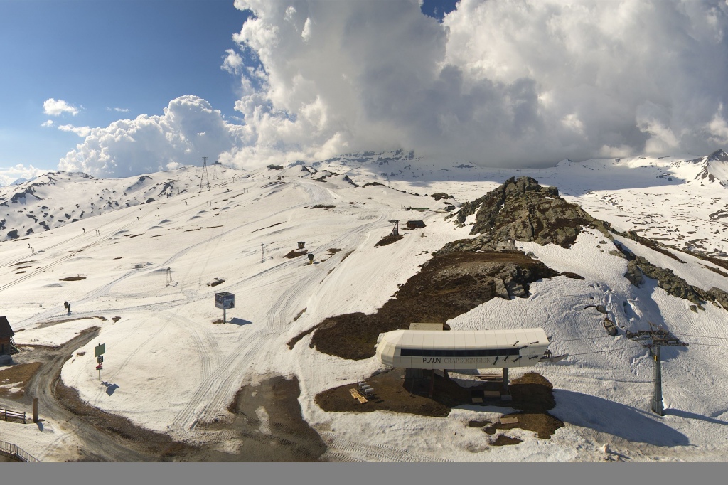 Веб-камера на склоне Laax, Швейцария