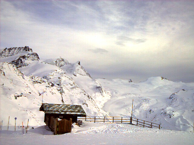 Веб-камера на склоне Ротхорн, Церматт, Швейцария