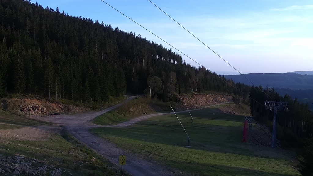 Веб-камера на склоне Klinovec, Чехия
