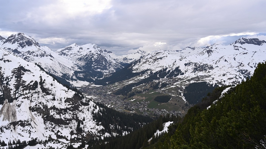 Веб-камера на склоне Lech, Австрия