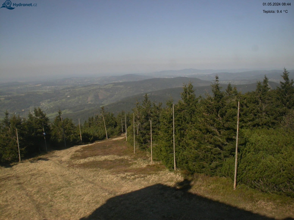 Веб-камера на склоне Rokytnice, Чехия