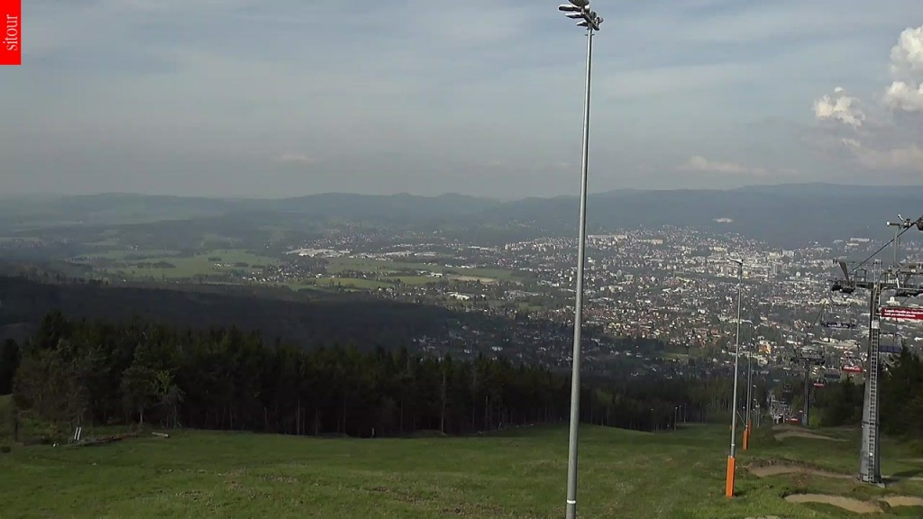Веб-камера на склоне Йештед, Чехия