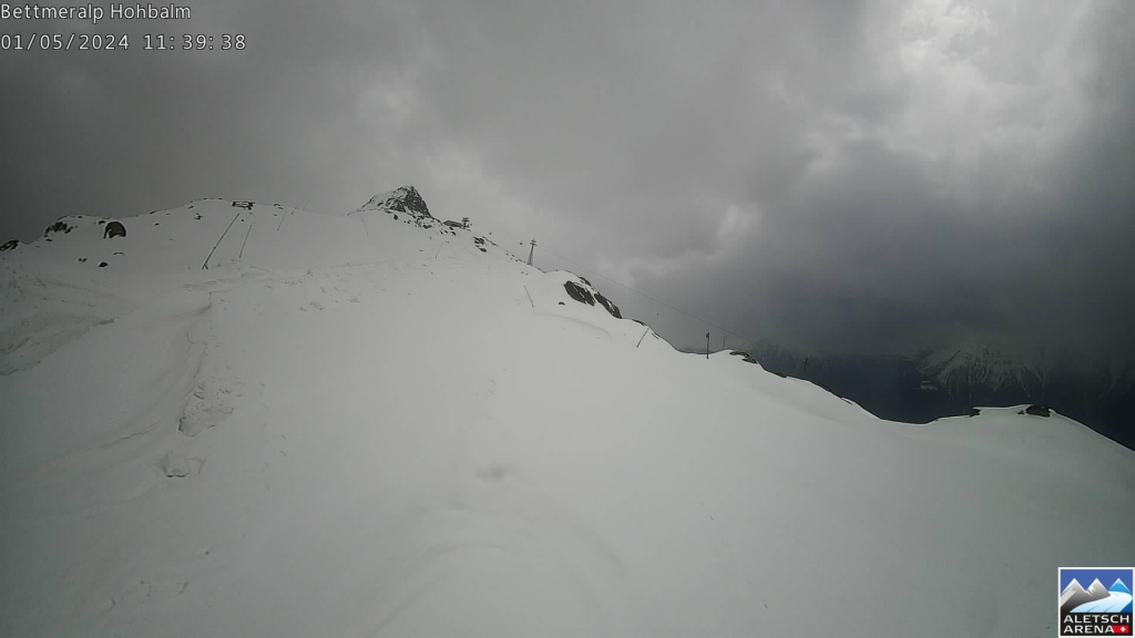 Веб-камера на склоне Беттмеральп, Швейцария