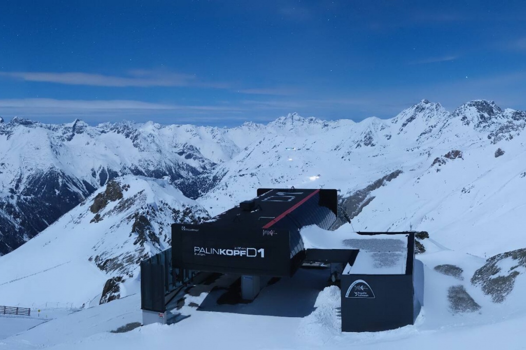 Веб-камера на склоне Ишгль, Австрия