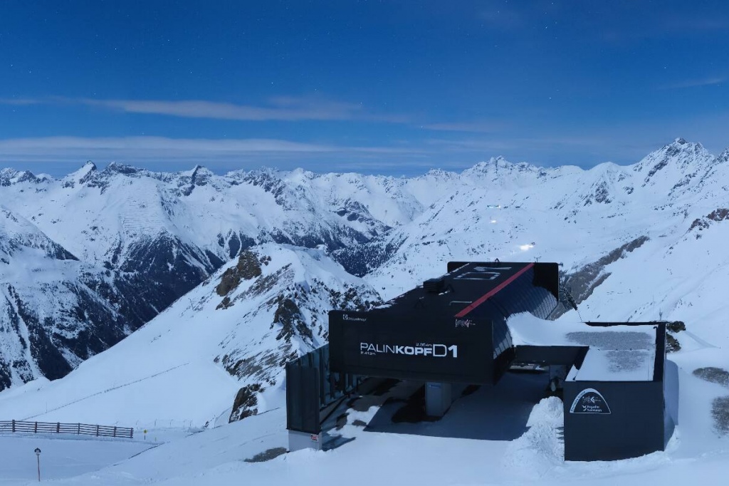 Веб-камера на склоне Ишгль, Австрия